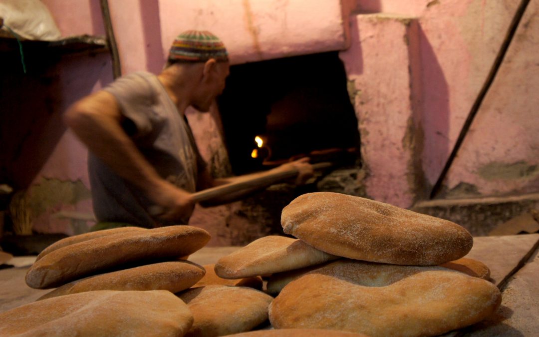Tanger médina pain Maroc